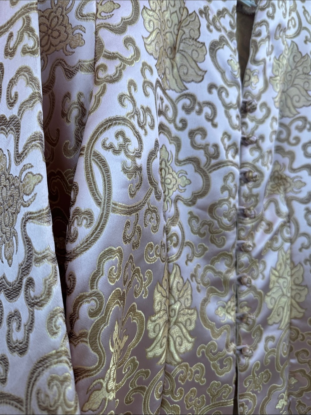 Pink & Gold Brocade Jacket - Picture 9 of 10